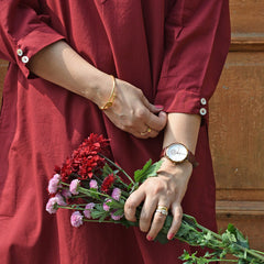 Stylish Maroon Comfort Set