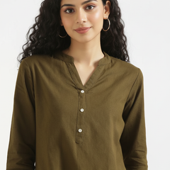 Cotton Short Kurta For Women